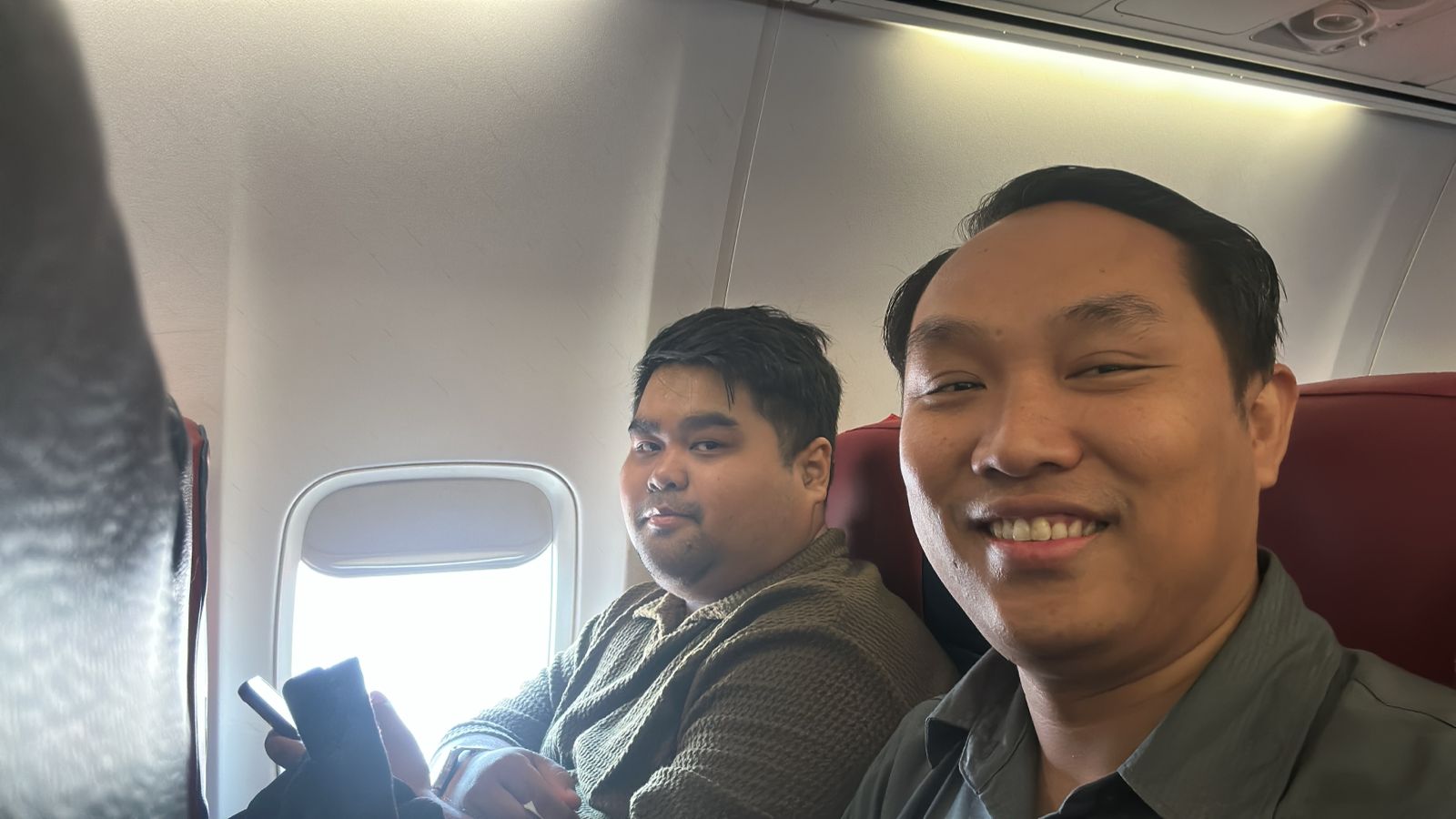 Keberangkatan tim dari Surabaya menuju Kupang.